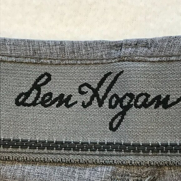 Ben Hogan Men's Sz 38 Golf Bermuda Shorts in Gray Activewear - Picture 9 of 13